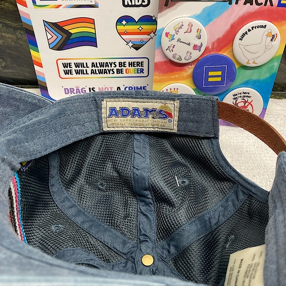Rainbow Ball Cap 
Denim Equality Gift Set New. - Picture 10 of 16
